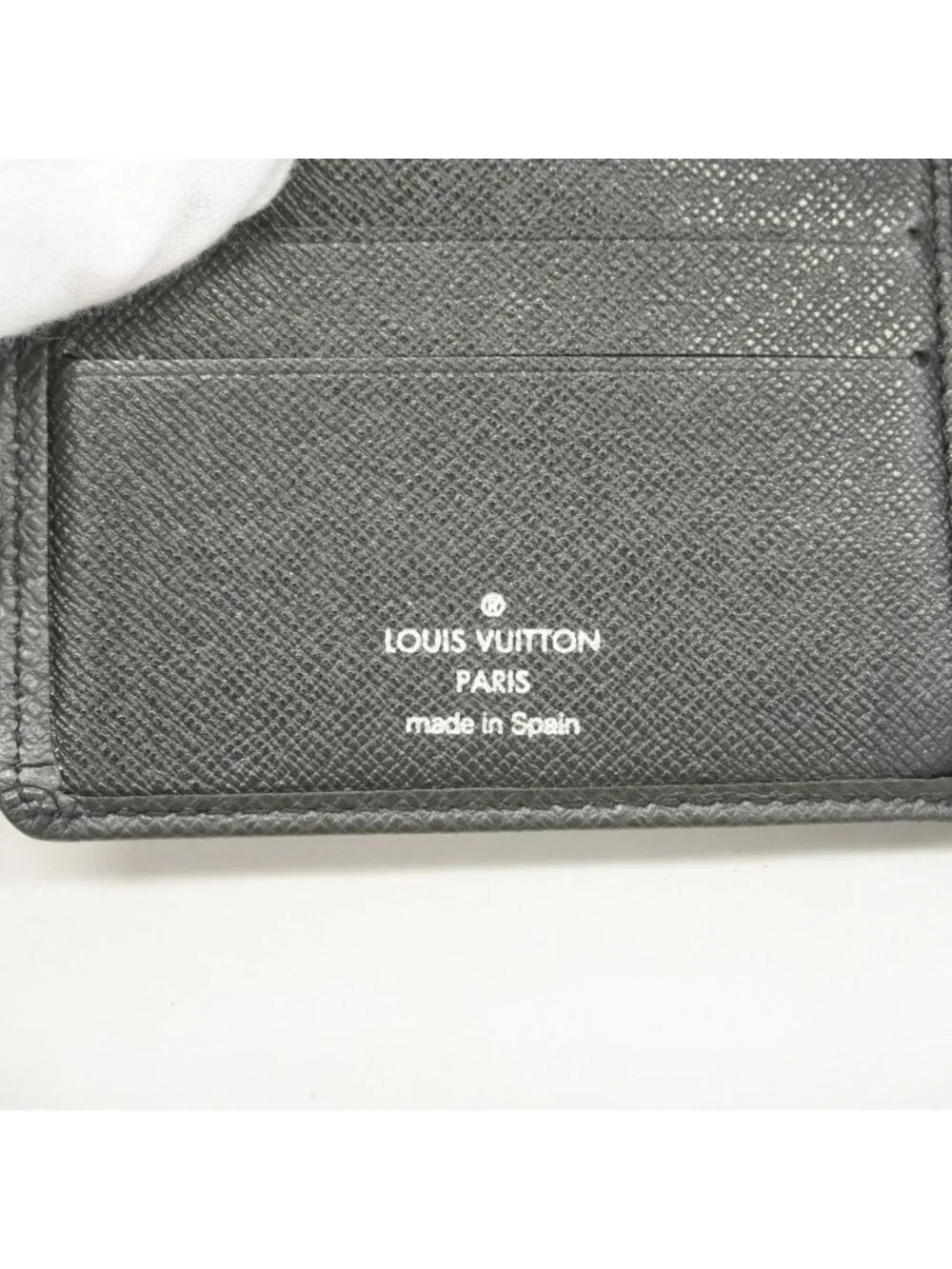 Louis Vuitton Billfold Taiga Portobier 3 Vole Ardoise Wallet